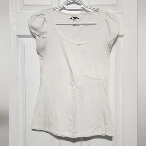 Pleated Shoulder Top